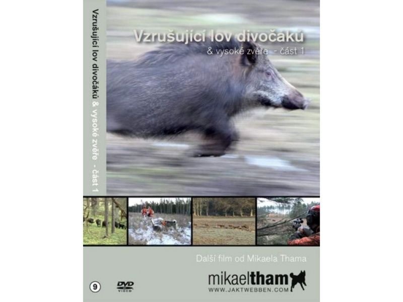 DVD Vzrušujúci lov diviakov a Vysokej zveri ODIMON Poľovnícke potreby