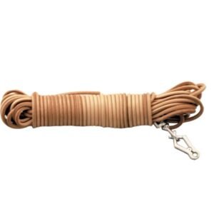 Farbiarska šnúra guľatá 4mm ukončená karabinou ZUBÍČEK Poľovnícke potreby