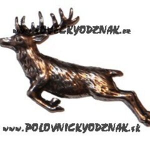 JELEŇ odznak Brown Poľovnícke potreby