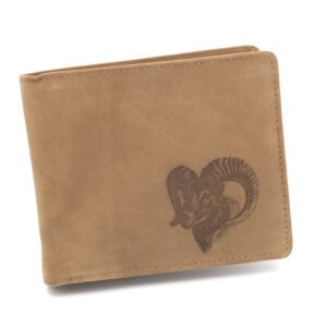 Kožená peňaženka TETRAO muflón ležatá TETRAO Poľovnícke potreby