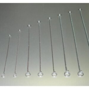 Obojok retiazkový DeLuxe strieborný