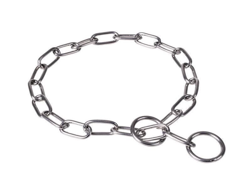 Obojok sťahovací oválne oká nerez 45 cm Dogtrace Poľovnícke potreby