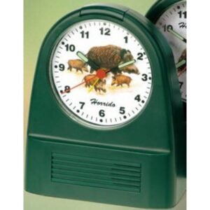 Okrúhly budík Greiner s motívom diviačica - predvádzací Greiner Poľovnícke potreby