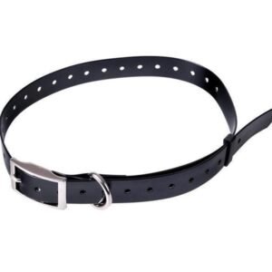 Plastový obojok čierny 20 mm x 70 cm (mini) Dogtrace Poľovnícke potreby