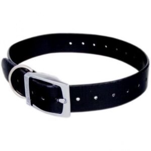 Plastový obojok čierny 25 mm x 55 cm Dogtrace Poľovnícke potreby