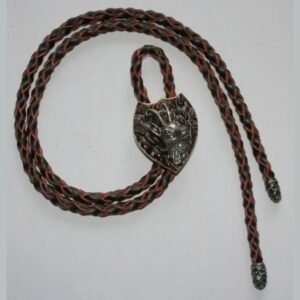 Poľovnícka kravata kamzík hlava ODIMON Poľovnícke potreby