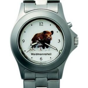 Poľovnícke hodinky nerezový remienok/diviak z predu Greiner Poľovnícke potreby