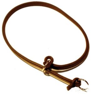 Sťahovací obojok z guľatej kože - dĺžka 50cm ZUBÍČEK Poľovnícke potreby