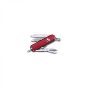 Vreckový nôž Victorinox Signature - 7 funkcií červený priehľadný Victorinox Poľovnícke potreby