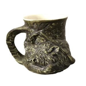 Zelený hrnček - diviak VILAGHY keramika Poľovnícke potreby